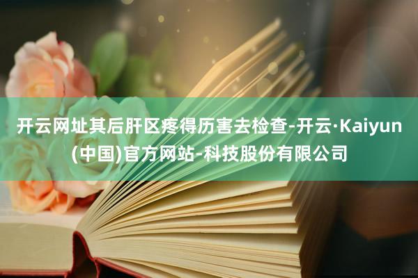 开云网址其后肝区疼得历害去检查-开云·Kaiyun(中国)官方网站-科技股份有限公司